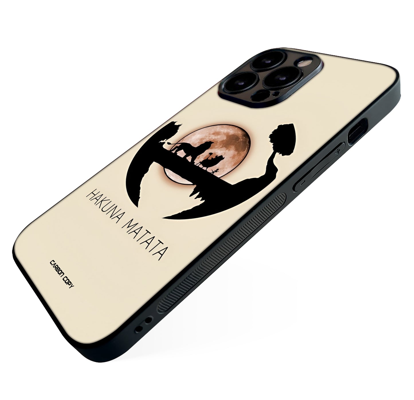 Hakuna Matata Pattern Premium Phone Glass Case