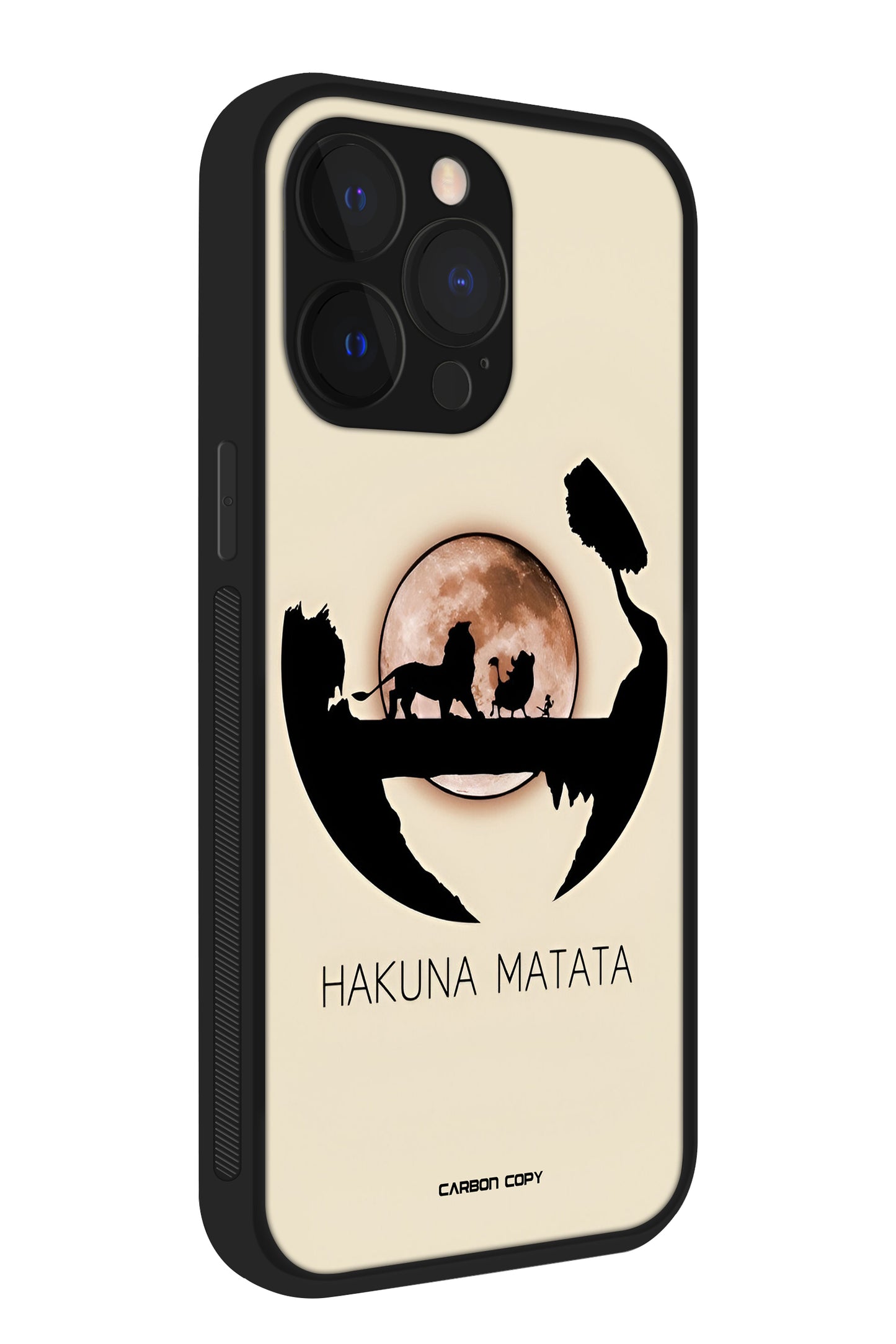 Hakuna Matata Print Premium Phone Glass Case