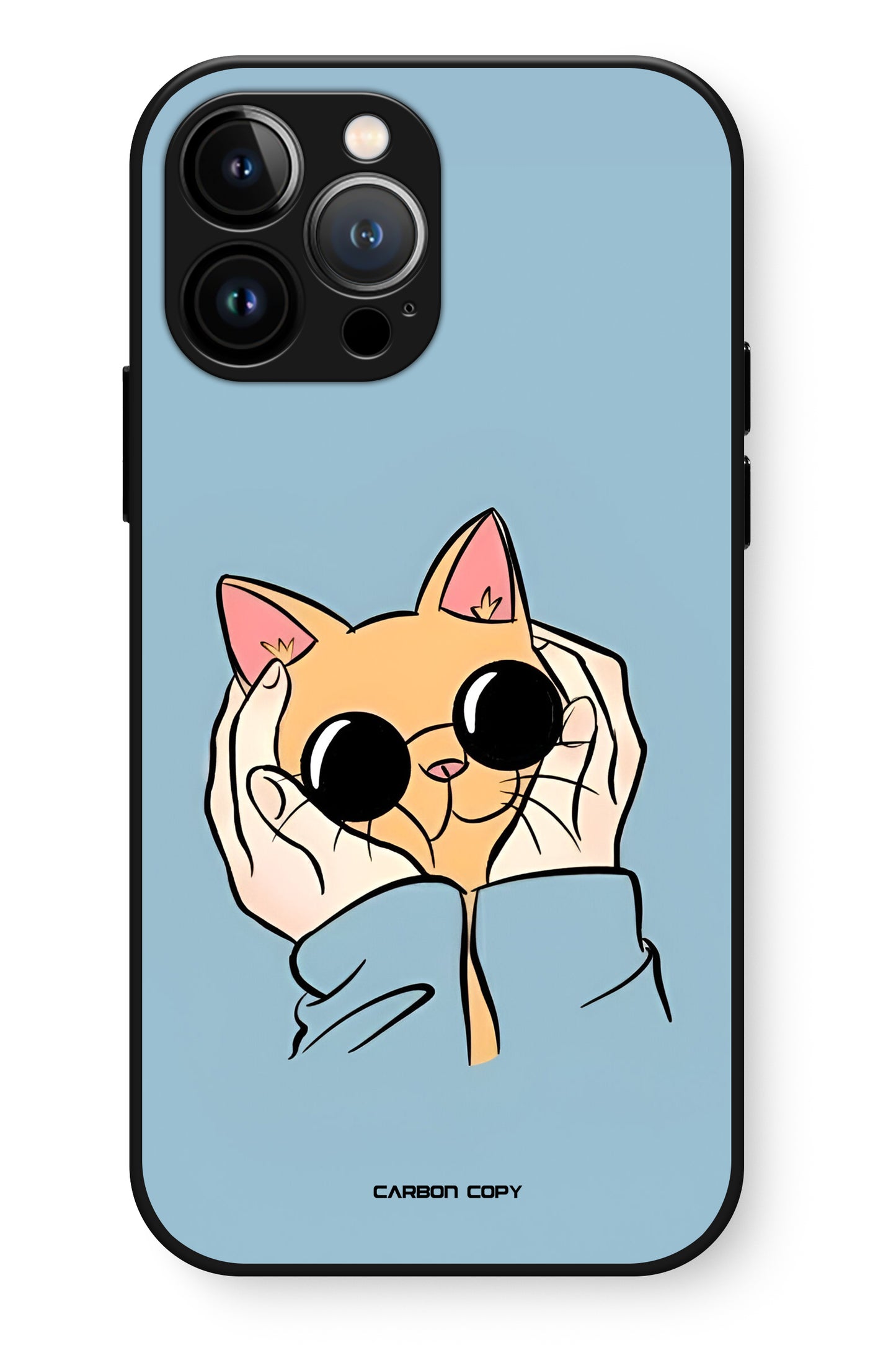 Cat in Sunglasses Premium Phone Glass Case