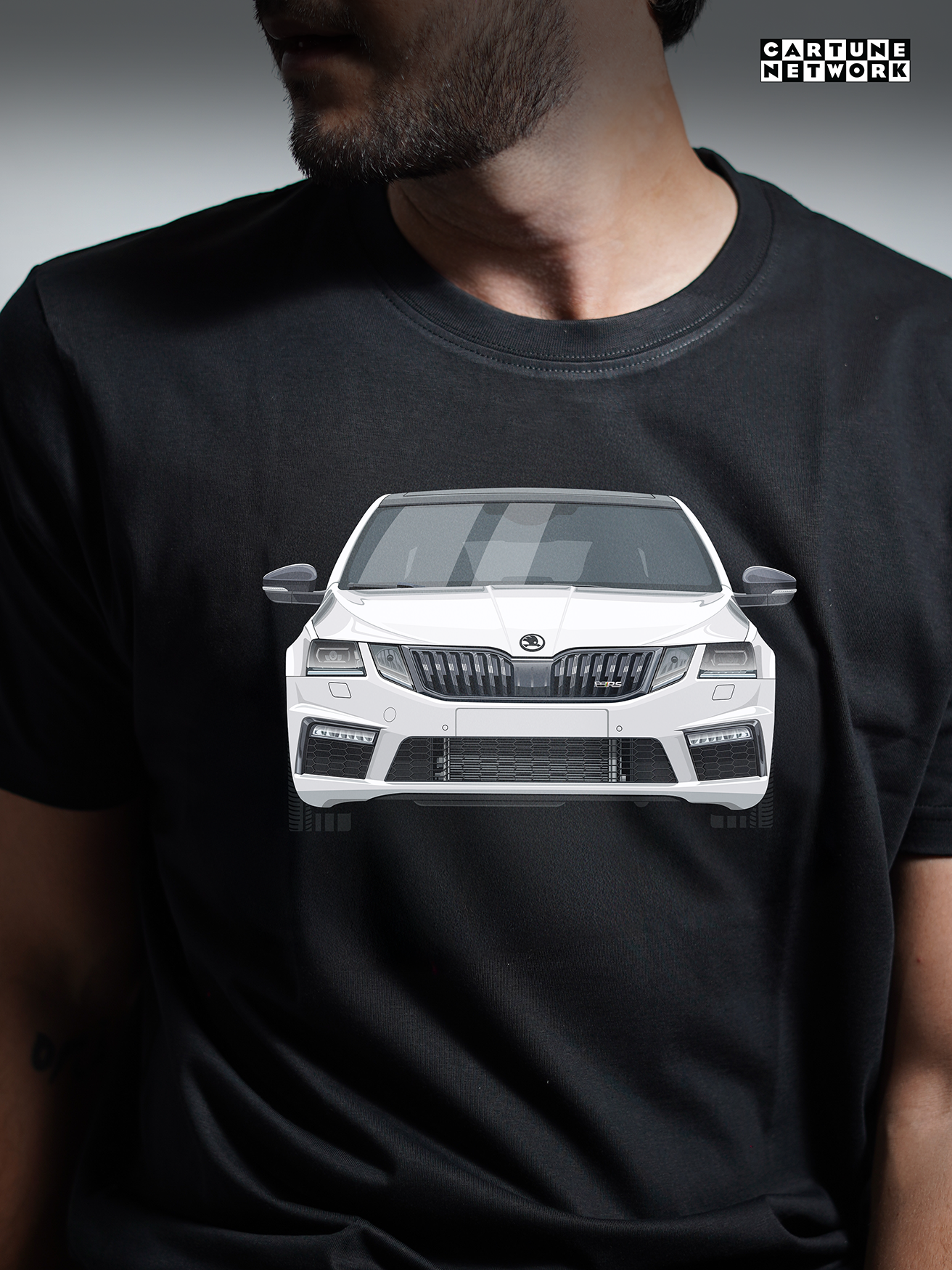 Skoda Octavia VRS | Cartune Network x CARBON COPY | Premium Unisex T-Shirt