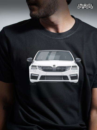 Skoda Octavia VRS | Cartune Network x CARBON COPY | Premium Unisex T-Shirt