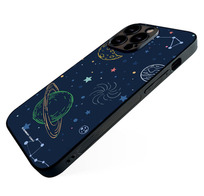 Cosmic Canvas Phone Glass Case