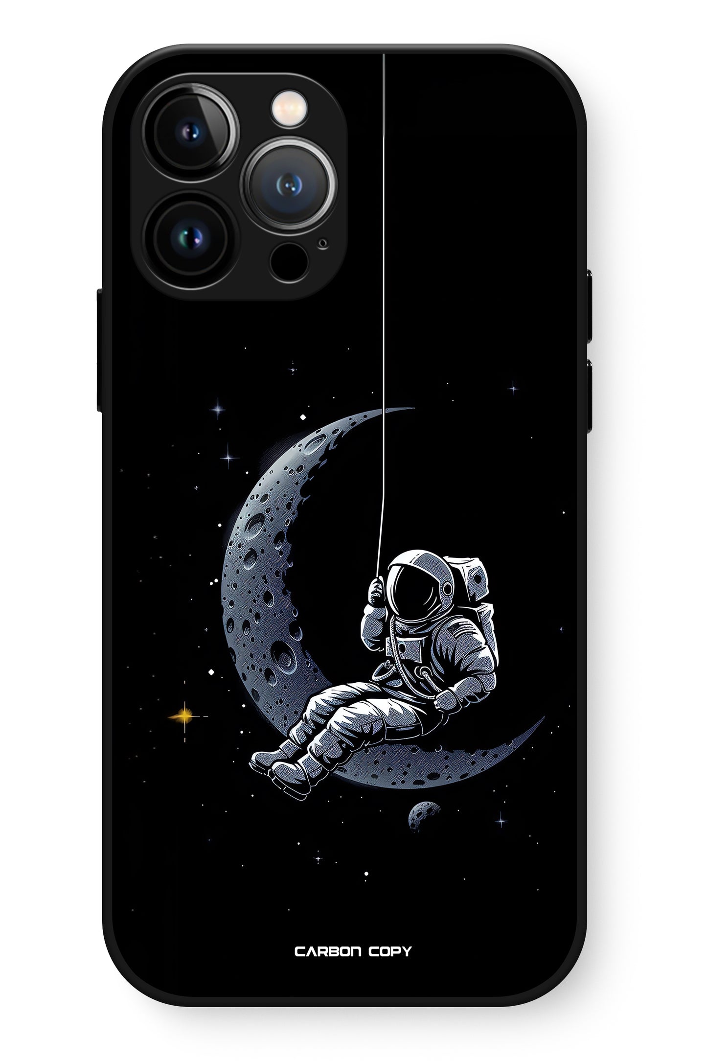 Space Traveler Phone Glass Case