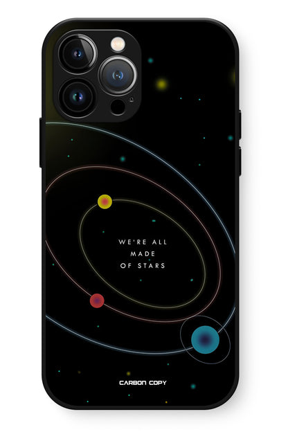 We're All Made of Stars Phone Glass Case