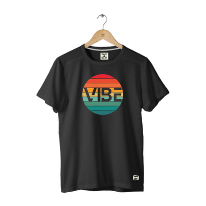 VIBE | CARBON-COPY | Premium Smart-Fit | Unisex T-Shirt| Black | T-Shirt 