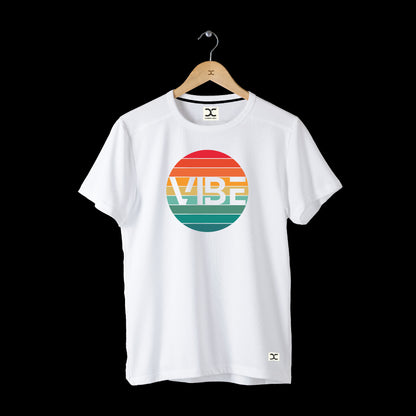 VIBE | CARBON-COPY | Premium Smart-Fit | Unisex T-Shirt| White | T-Shirt 