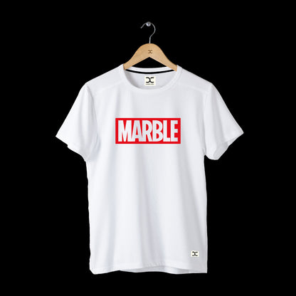 MARBLE| CARBON-COPY | Premium Smart-Fit | Unisex T-Shirt| White T-Shirt