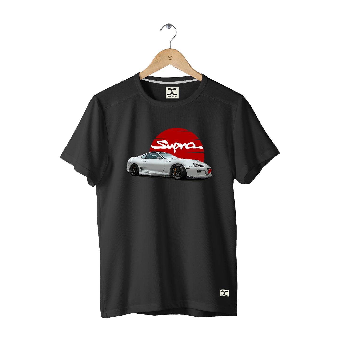 Honda Toyota Supra | CARBON-COPY | Premium Smart-Fit | Unisex T-Shirt| Black T-Shirt