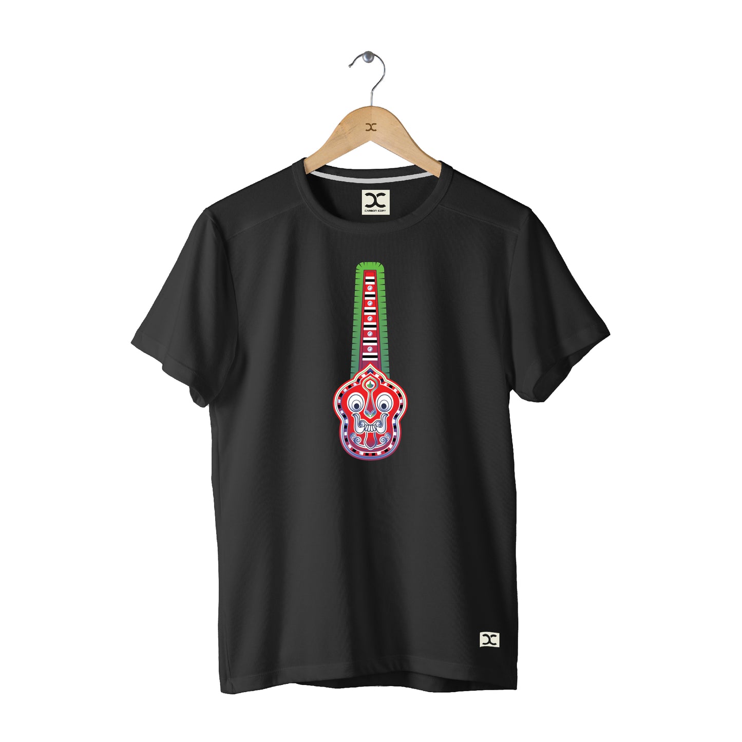 Gulikan Theyyam | CARBON-COPY | Premium Smart-Fit | Unisex T-Shirt| Black | T-Shirt
